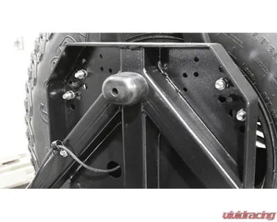 Rock Hard 4x4 Patriot Series Rear Bumper with Tire Carrier for Ford Bronco 2021+ - RH-60301